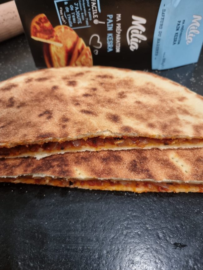 kesra tomates et oignons